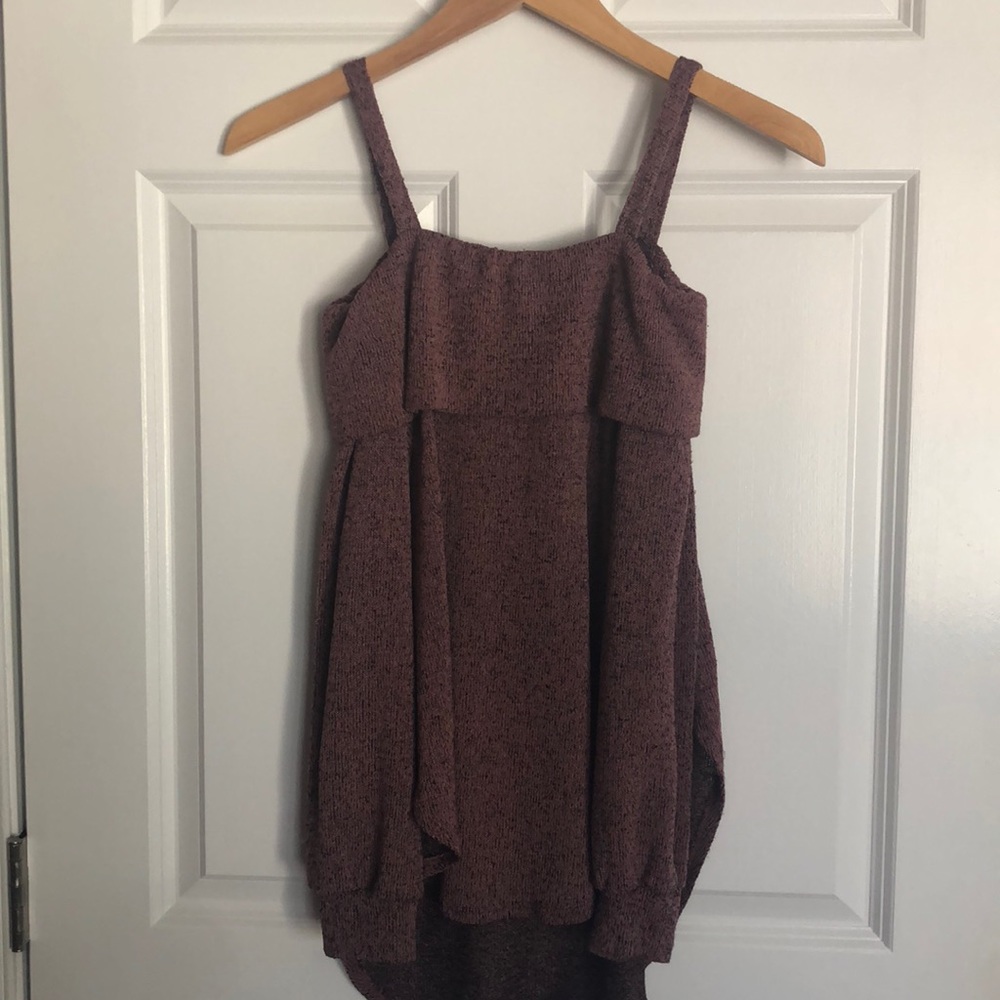 Off the shoulder pebbled sweater